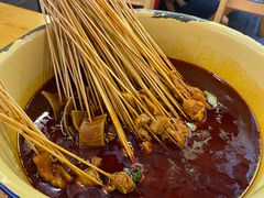 -拈签一笑黄牛肉辣卤串串