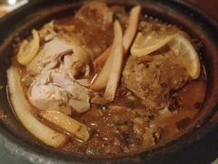 摩洛哥藏红花鸡肉橄榄-Tajine Moroccan塔金摩洛哥中东餐厅