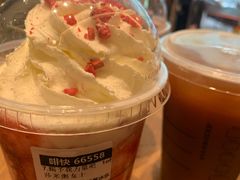草莓轻乳酪星冰乐-星巴克(石厦街店)