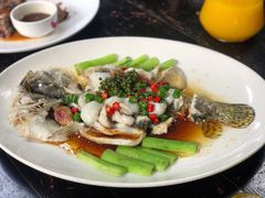 鲜花椒蒸桂花鲈-猪肉婆私房菜(容桂总店)