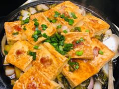 铁板酸菜豆腐-东江海鲜酒家(艺都分店)