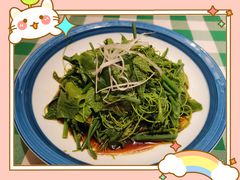 白灼丝瓜尖-新疆巴州金丝特餐厅(大钟寺店)