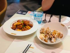 菠萝油条虾-港丽餐厅