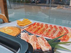红薯土豆双拼-八乔煎肉馆·丹东特色煎锅(梅林店)