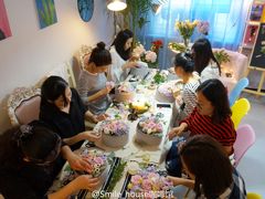 花盒插花课-Smile House咖啡馆(群芳小区店)
