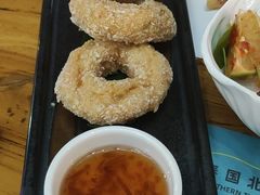 炸虾饼配泰国梅子酱-帕蓝·暹罗料理(曲阳店)