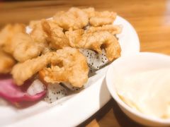 青芥水果虾仁-颐和•海鲜砂锅粥•啫啫煲(奥林匹克广场店)