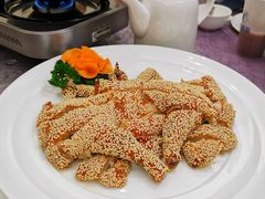 芝麻鸡-轩记海鲜餐厅·四十五年老字号·经典粤菜(西区彩虹店)