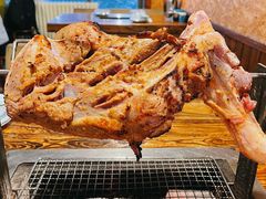 烤羊腿-柿子树炭烤羊腿(金台路店)