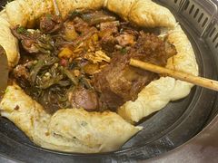 农家笨鸡锅-满兴咱妈烀饼铁锅炖(兰州北街店)