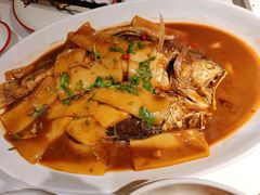 大黄鱼烧年糕-小厨师·二十年沈家门小海鲜(百井坊巷店)