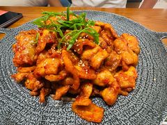 菜包石板五花肉-英兰朝族饭店(河南桥头店)