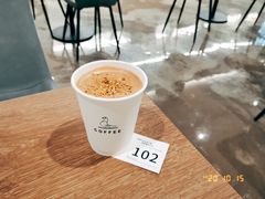 桂花拿铁-野鸽子咖啡(中航店)