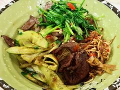 黄瓜炒猪肝-刘氏三和面馆