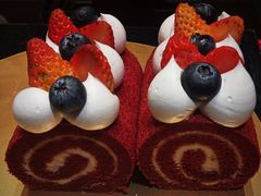 红丝绒蛋糕-岷山饭店-芝芝自助餐厅