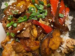 肥牛拌饭-明洞阿姨·韩式酱蟹烤肉·创意料理(三元桥店)