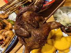 烤鹌鹑-昱家胡同·烧烤海鲜铜锅涮肉(和平里店)