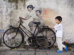 -槟城街头艺术街区