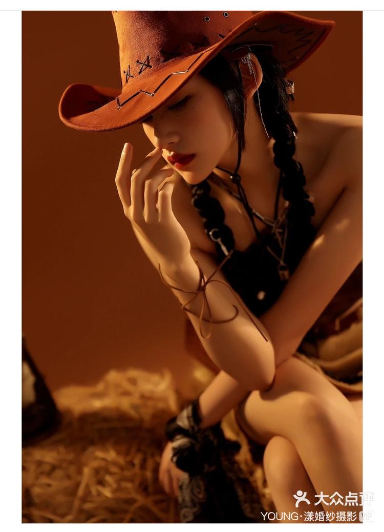 甜酷的西部牛仔风写真