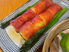 叉烧红米肠粉-粤域茶餐厅