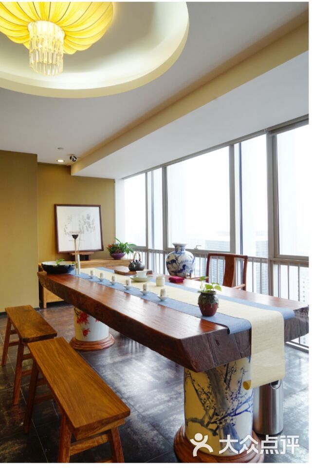 喜舍茶馆茶室一角图片 - 第2张