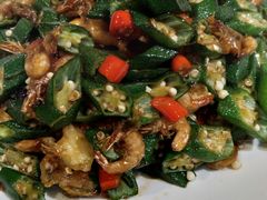 秋葵小河虾-福海居烤鸭店(鸟巢店)