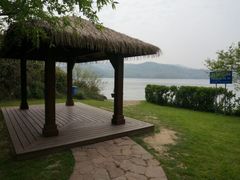 湖边凉亭-天目湖涵田度假村