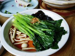 豆豉鲮鱼油麦菜-新白鹿餐厅(城西银泰城店)