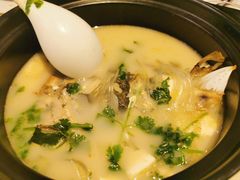 黑白豆腐鱼头汤-港丽餐厅(高德置地店)