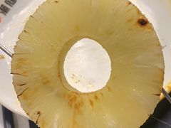 烤菠萝-潮庭·大连海鲜·炭火烧烤·扇贝王(大连店)