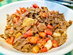 小炒黄牛肉-昱龙大盆牛蛙馆(三兴街总店)