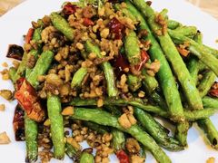 干煸四季豆-乾隆美食·本帮菜(黄河路店)