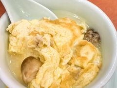 煎鸡蛋胜瓜肉饼汤-华庭食府(光明店)