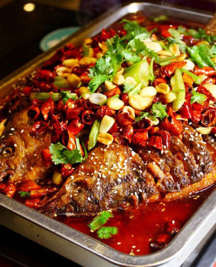 特色烤鱼,辣爽又过瘾