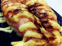 火炙三文鱼腩握寿司-慕寿司(大宁路店)