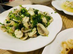 雪菜蘑菇肉片-素勤饮食店(城头巷店)