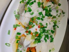 葱油淋鲈鱼-岭南真味·匠心粤菜(K11店)
