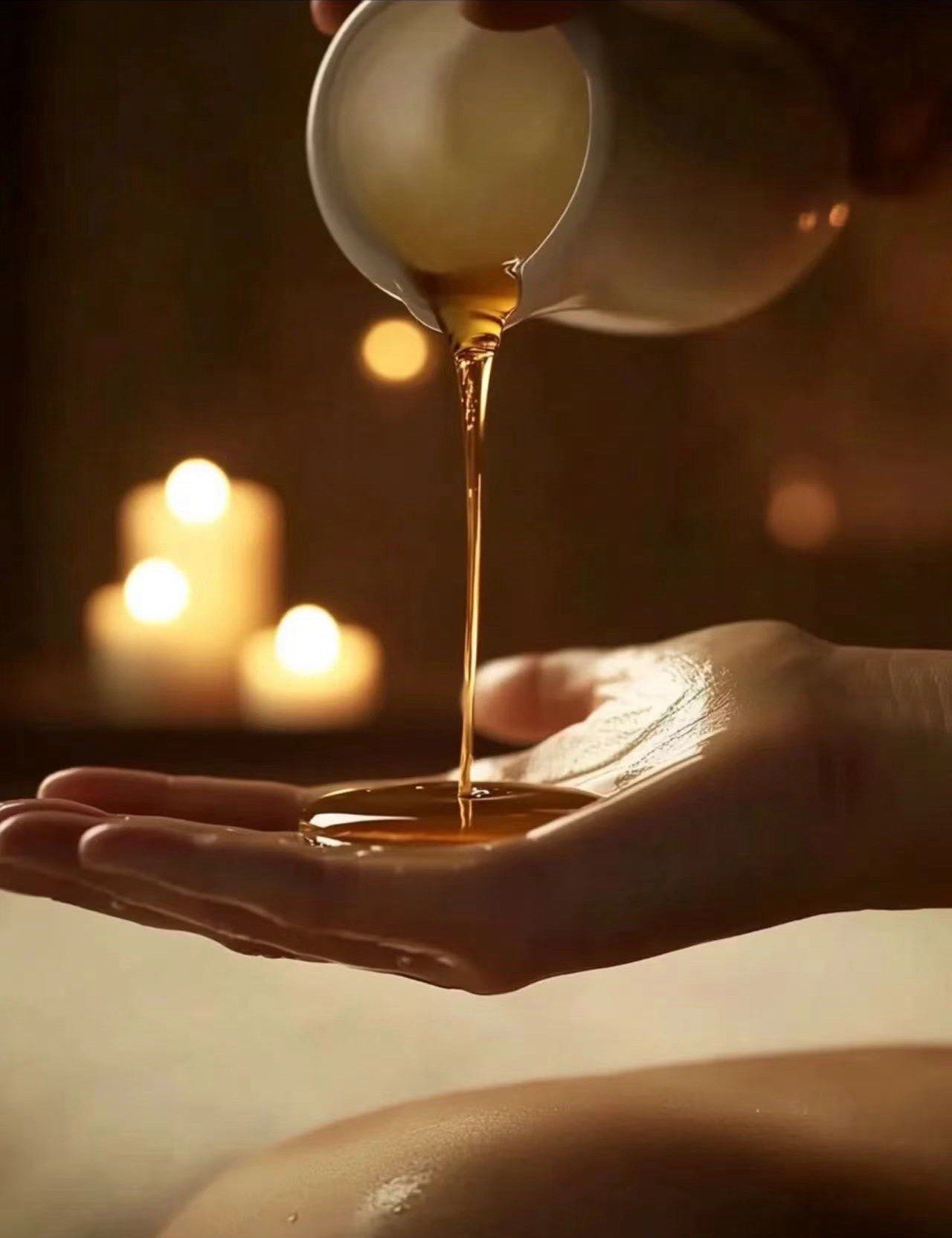 精油开背,疗愈spa