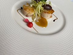 北海道扇贝和低温慢煮鲍鱼-The V泽惟·低温慢煮料理