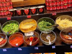自助调料区-来涮蜀鲜货火锅串串香(菜市口店)