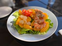 鲜橙老虎虾沙拉-Lets burger非常汉堡·环球风味(蓝色港湾店)