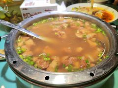 汆汤小酥肉-买福记大盘鸡新疆菜
