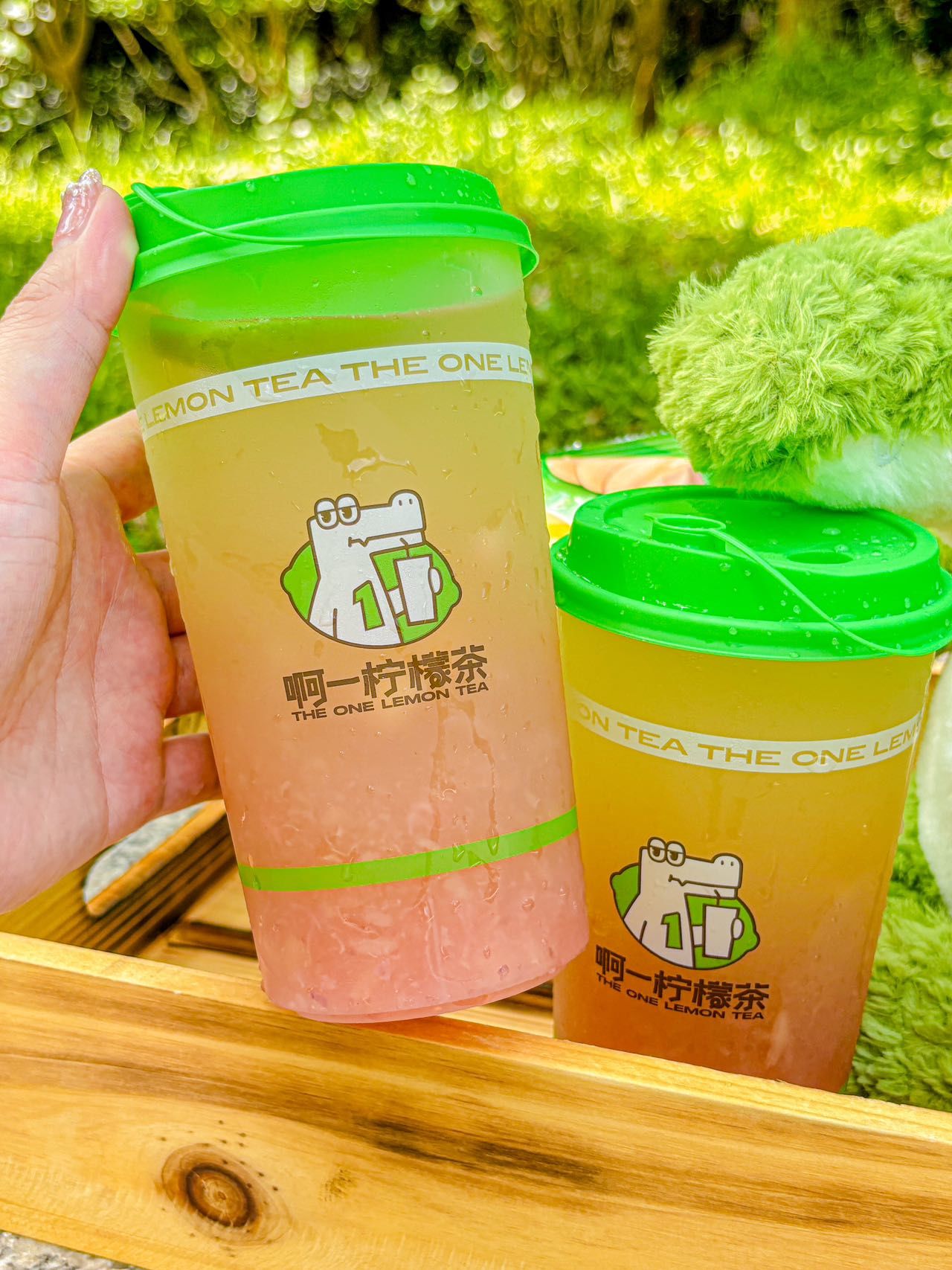 啊一低卡水蜜桃柠檬茶!每天一杯喝不腻!