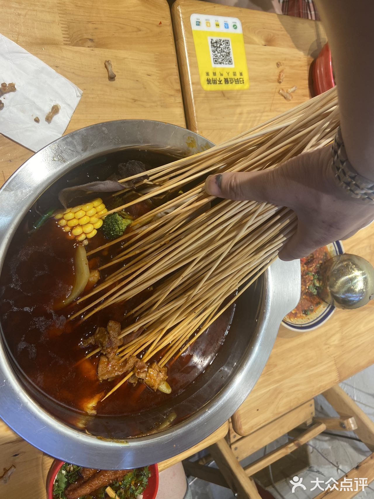 排排坐 吃串串的快乐