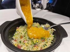 锅烧蟹粉茼蒿菜饭-Yan Ting 宴庭中餐厅(上海静安瑞吉酒店)