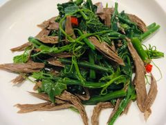 炝拌丝瓜尖-天和晟烤鸭店(玉泉西街店)