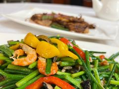 韭菜花虾干炒鳝柳-朱仔记食府(江南大道店)