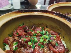 叉烧腊味双拼煲仔饭-红星光发煲仔饭(文海店)
