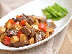 黑椒杏鲍牛仔粒-阿湘婆(中山路店)