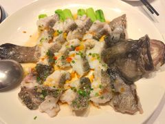 蒜香古法蒸老虎斑-北京厨房(SKP店)